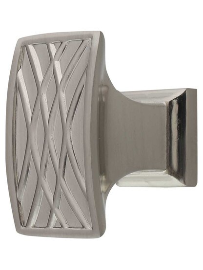 Aberdeen Cabinet Knob - 7/8 inchx 1 1/4 inch in Satin Nickel.